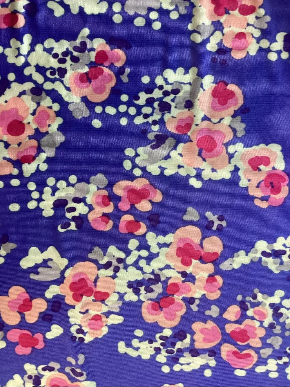 Mary Square NEW Blue Floral Shift Dress 3/4 Sleeves NWT XXL - Picture 5 of 8